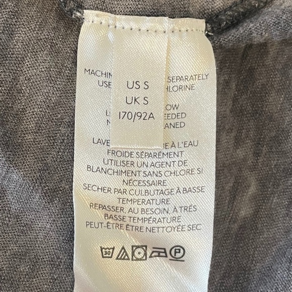 We the Free Distressed Dark Gray Long Sleeve Shirt - Picture 8 of 9